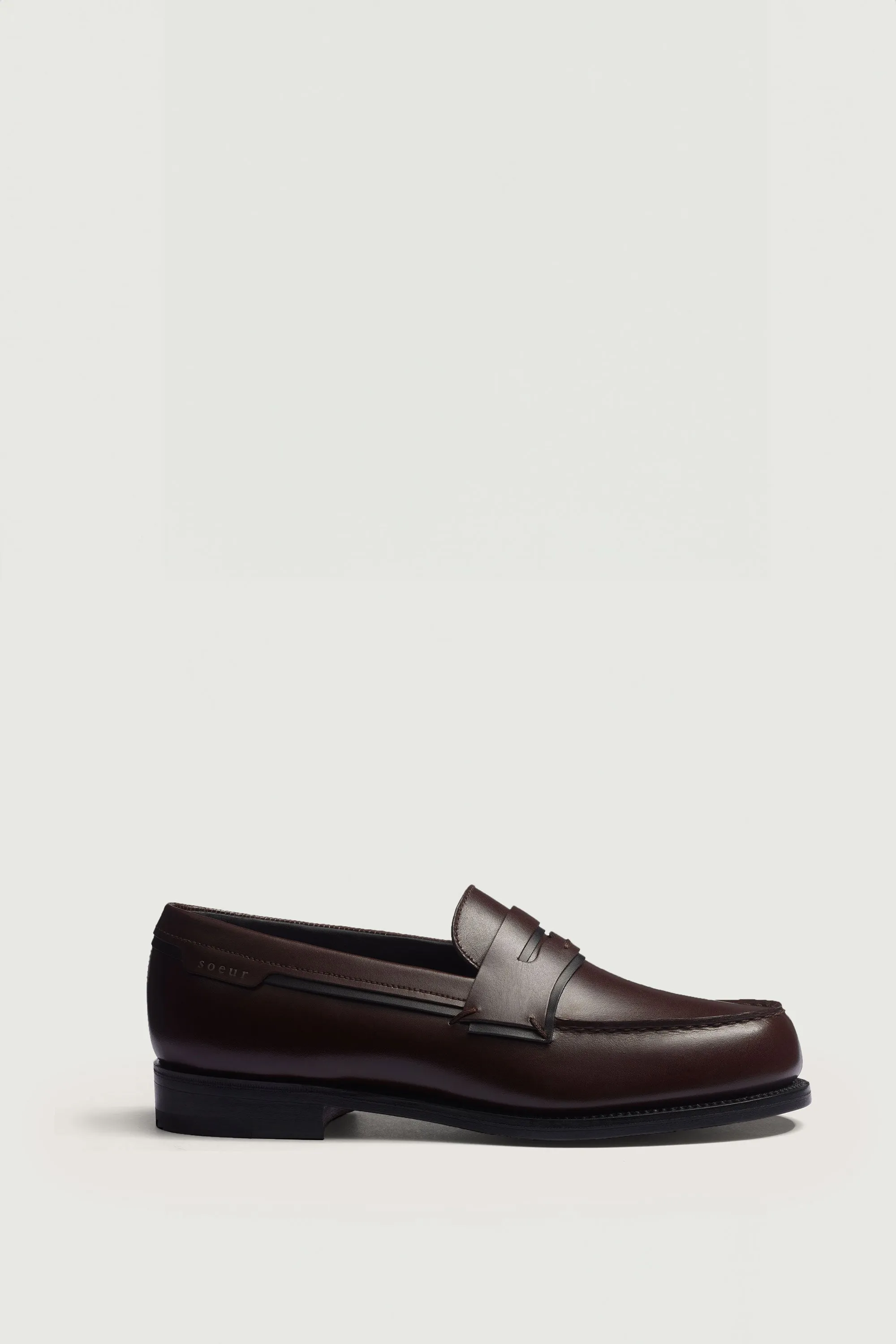 180 BROWN LOAFERS J.M. WESTON & SOEUR