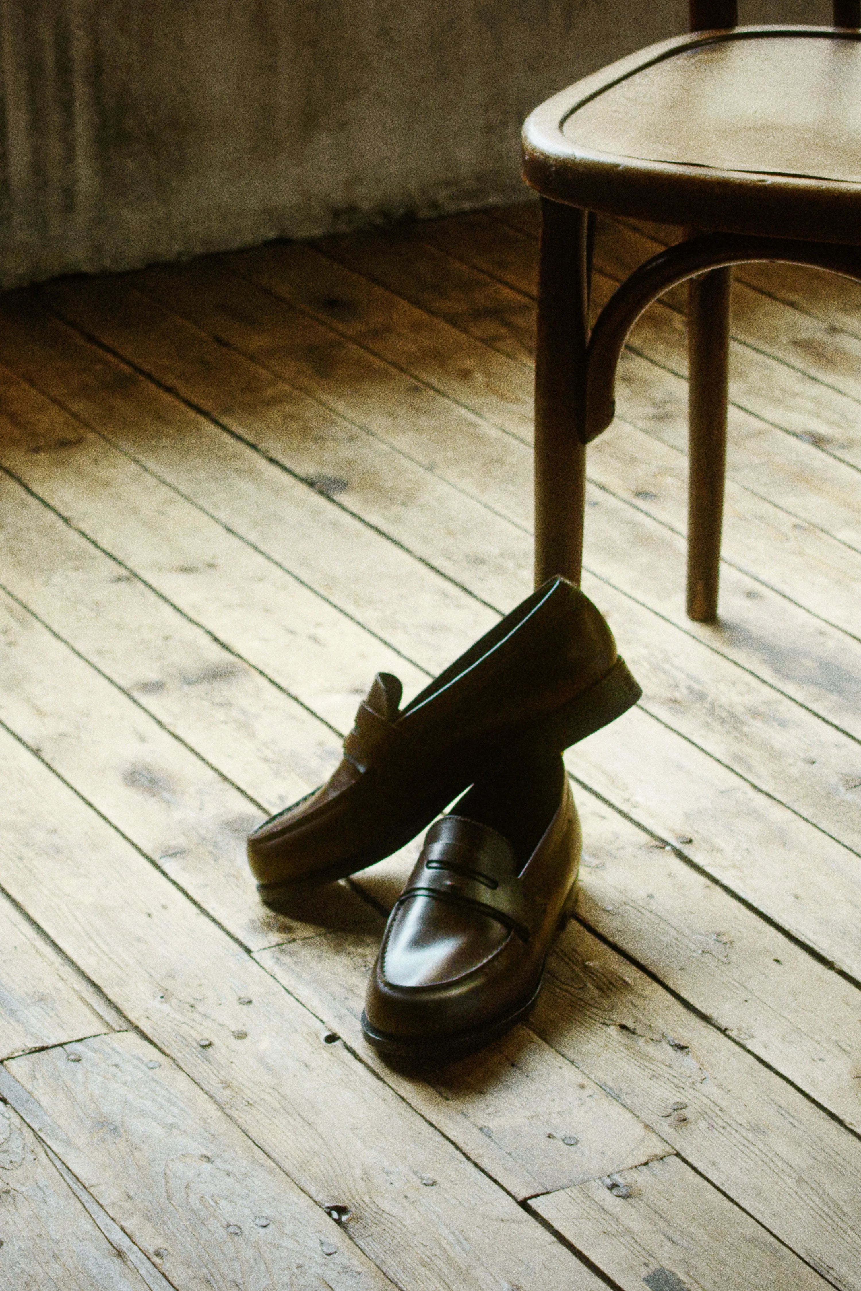 180 BROWN LOAFERS J.M. WESTON & SOEUR