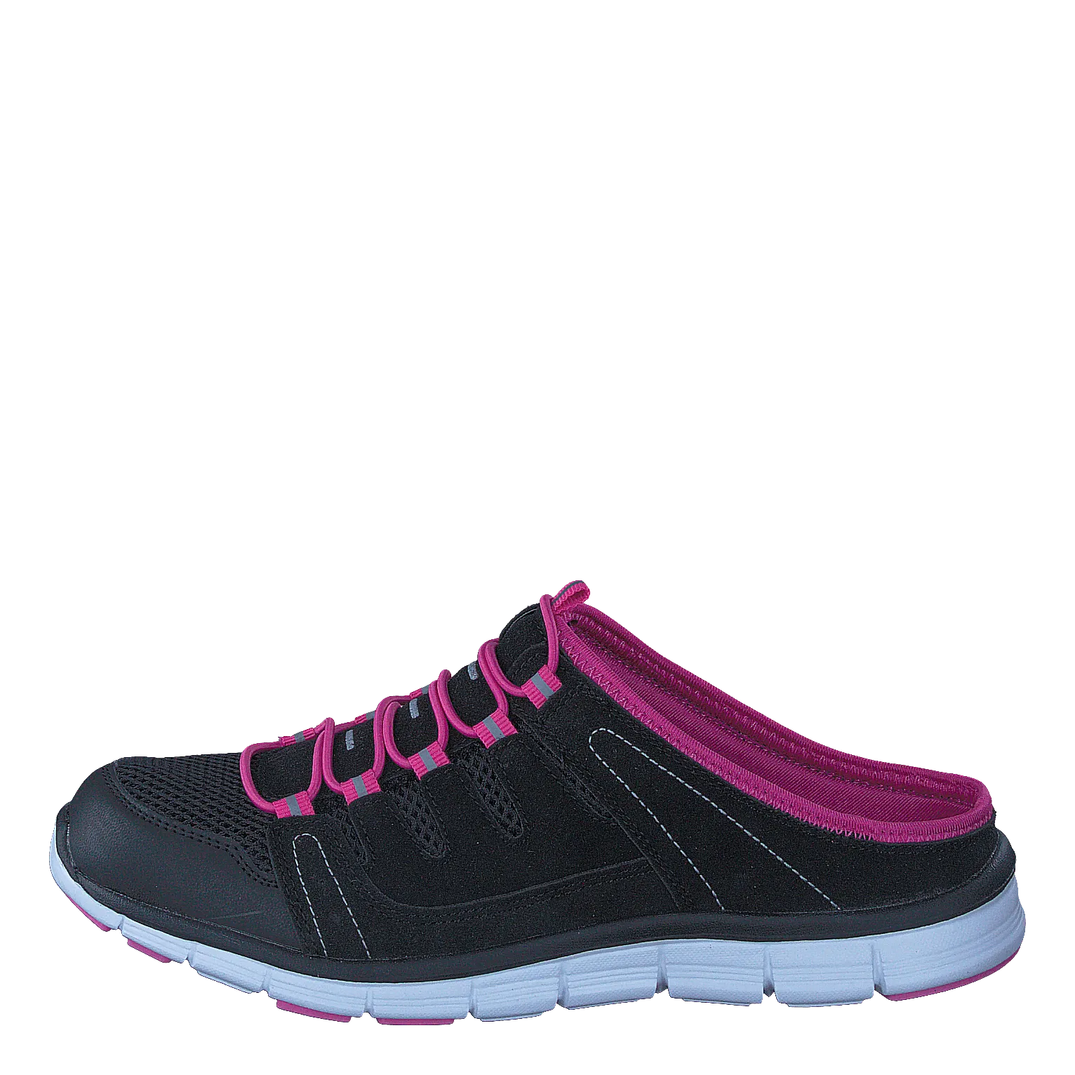 435-1309 Comfort Sock Black/Fuchsia