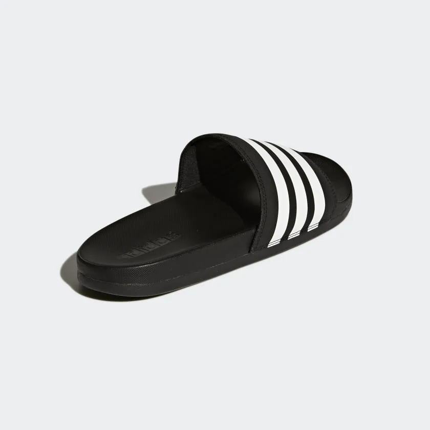 Adidas Adilette Cloudfoam Plus Stripes Women's Slides Black/White AP9966