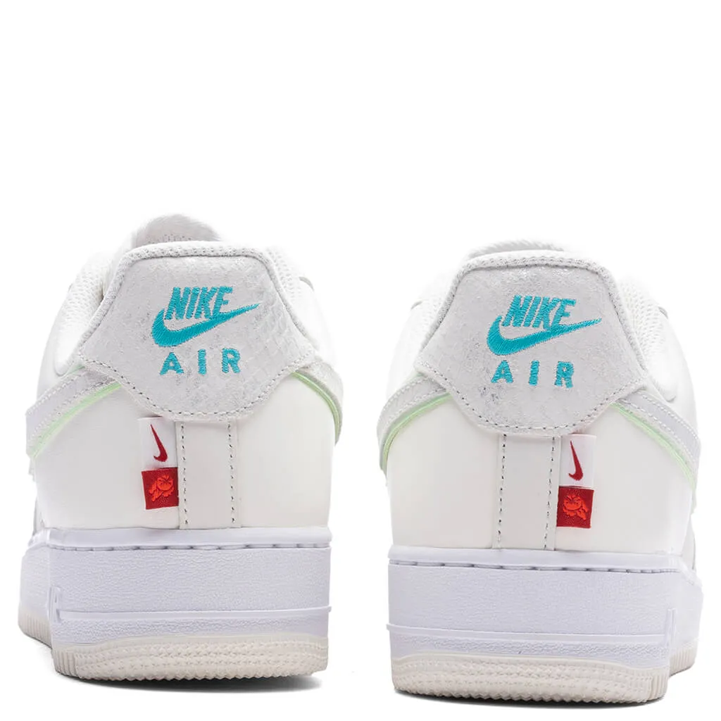 Air Force 1 '07 'Year Of The Dragon' - Sail/Vapor Green/University Red