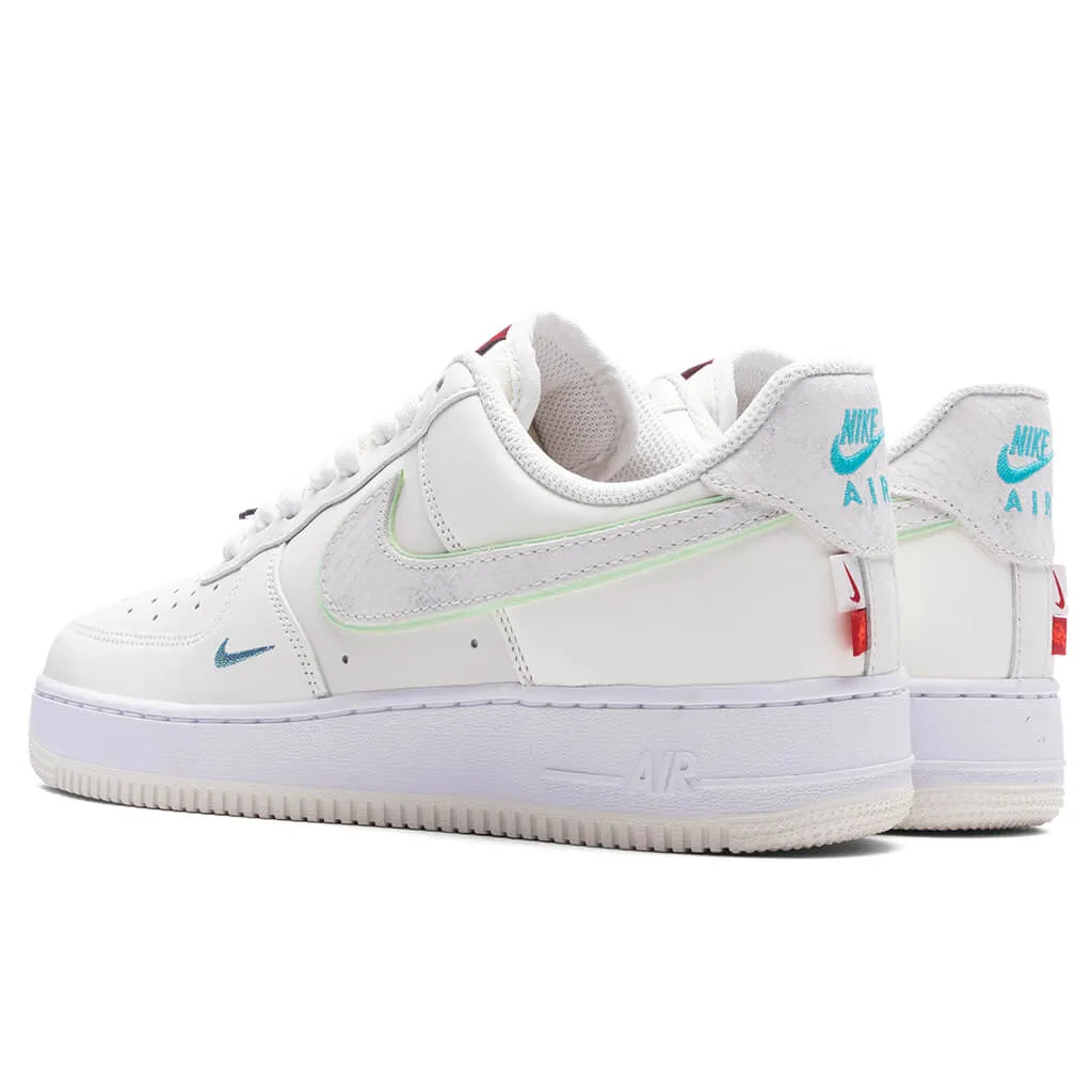 Air Force 1 '07 'Year Of The Dragon' - Sail/Vapor Green/University Red