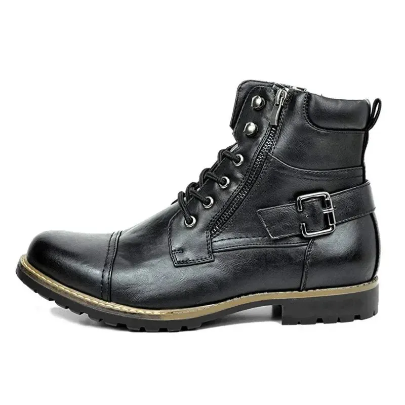 Andre™ - leather lace-up boots