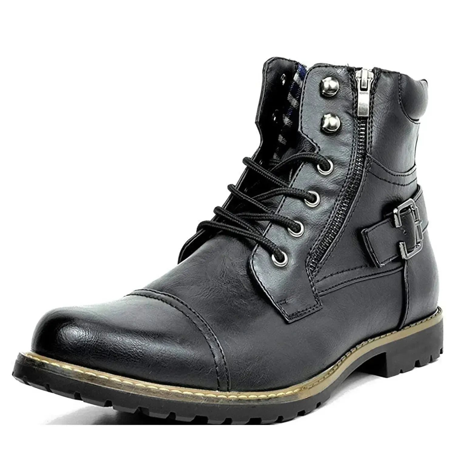 Andre™ - leather lace-up boots