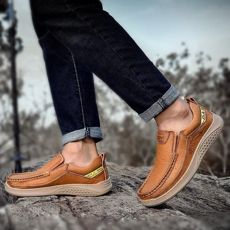 Anti-Slip Rubber Loafers Shoes