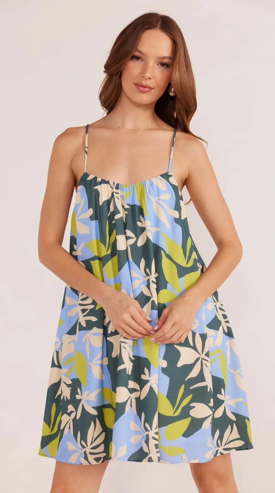 Artistic Garden Mini Dress