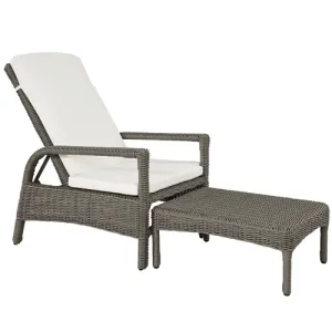 Artwood Tampa Outdoor Lounger - Vintage