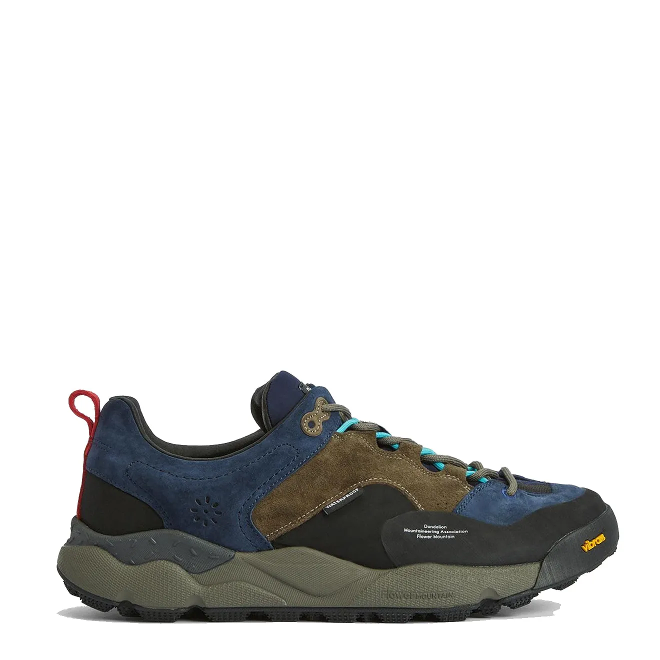 Barbour x Flower Mountain Mountain Back Country Trainer Navy / Olive