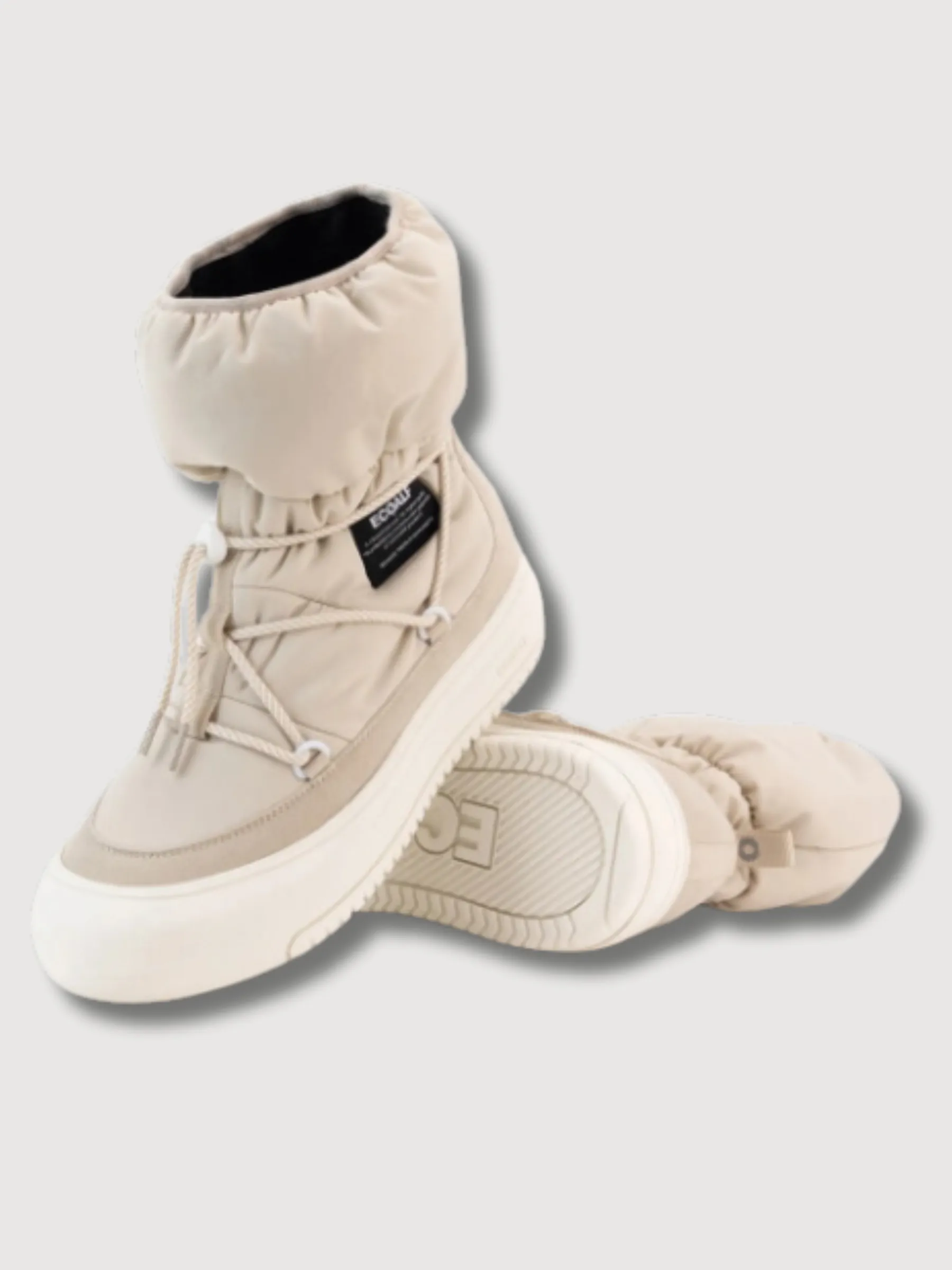 Bering Cream Woman Boots | Ecoalf