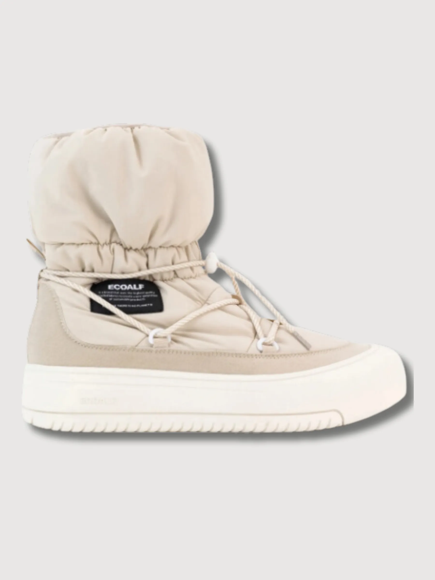 Bering Cream Woman Boots | Ecoalf