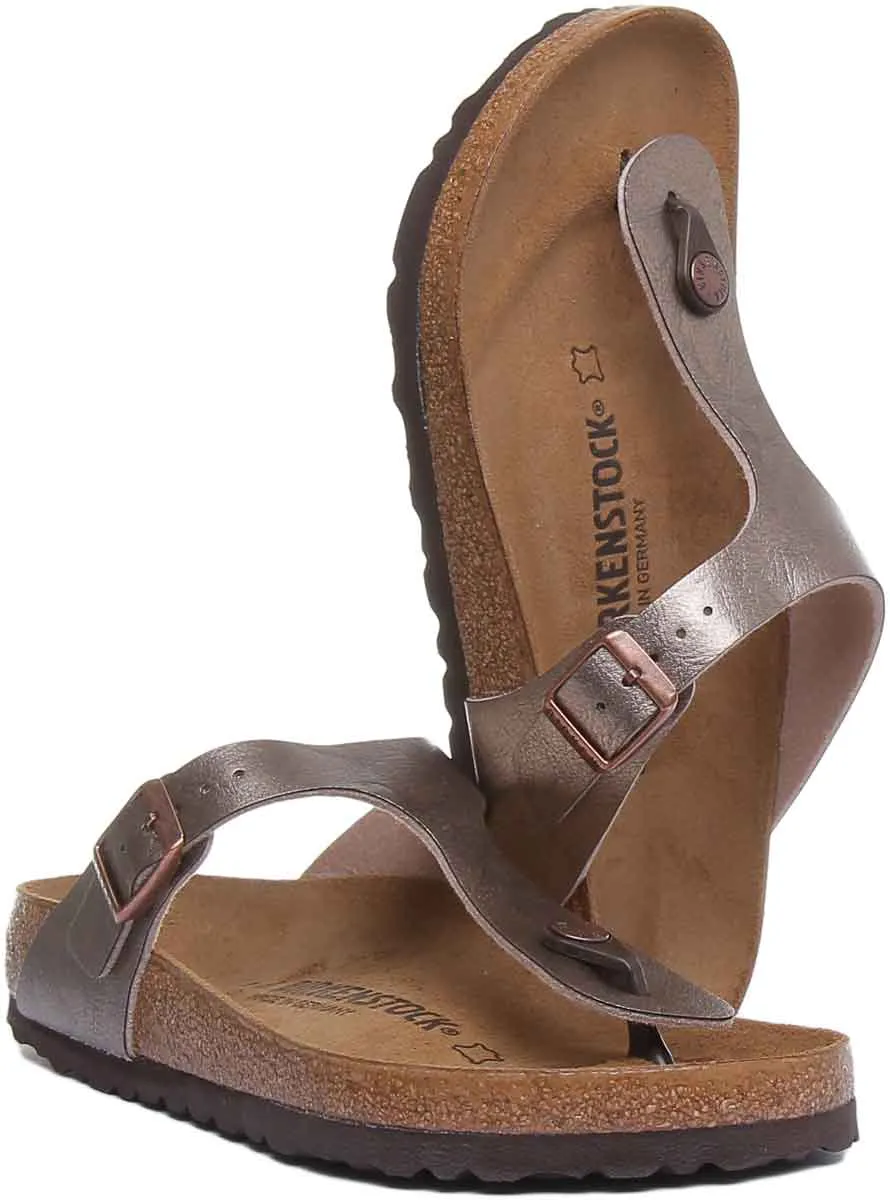 Birkenstock Gizeh In Taupe For Women