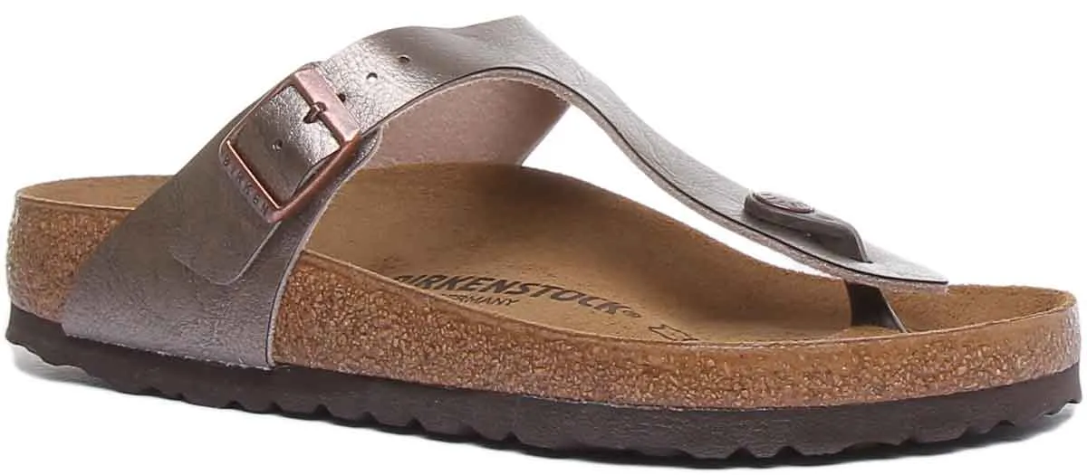 Birkenstock Gizeh In Taupe For Women