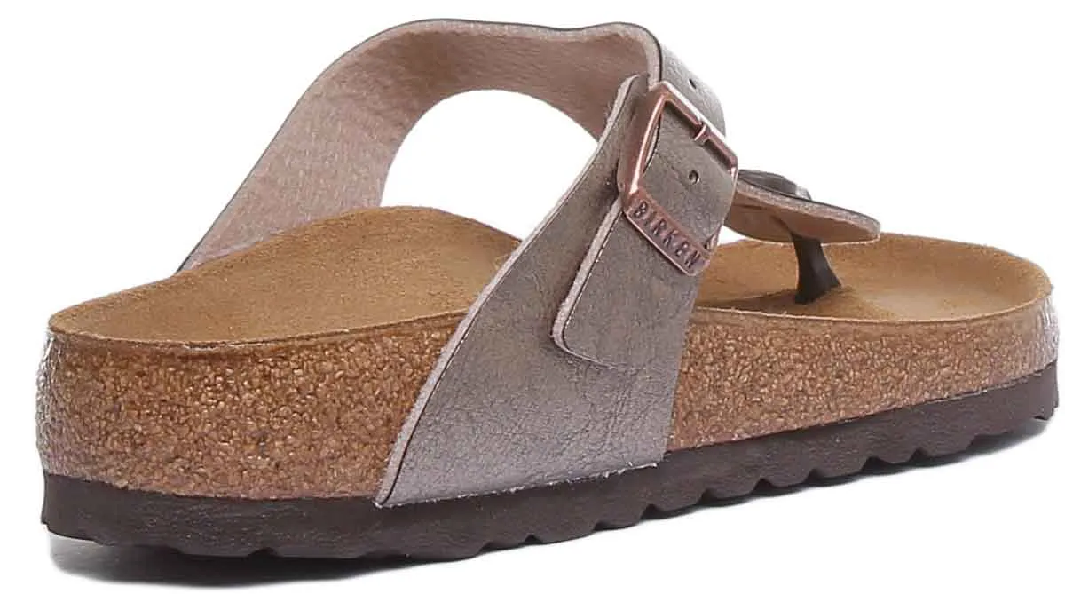 Birkenstock Gizeh In Taupe For Women