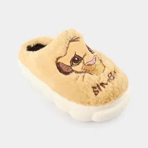 Boys Slipper Fur F4295-Yellow