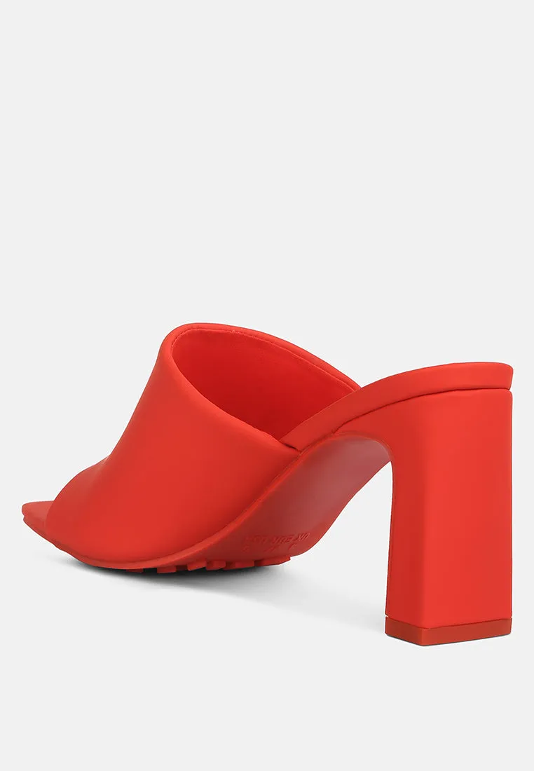 Cannes Slim Block Heel Sandals