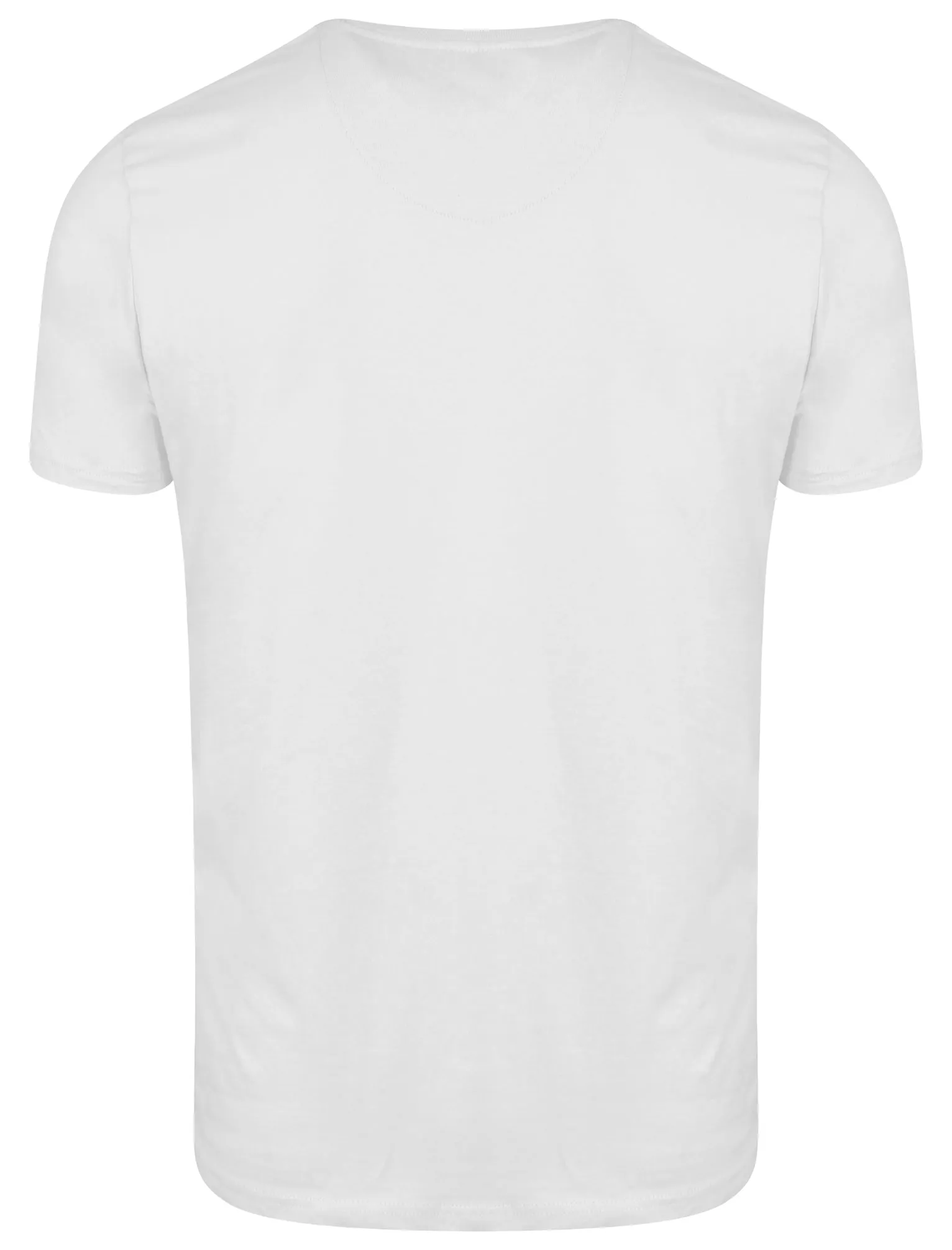 Convex Motif Cotton T-Shirt In Optic White - Dissident