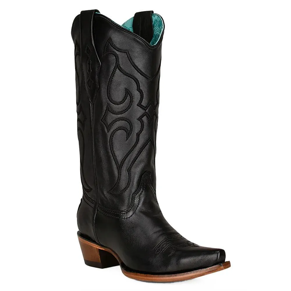 Corral Black Cowboy Boots Z5072