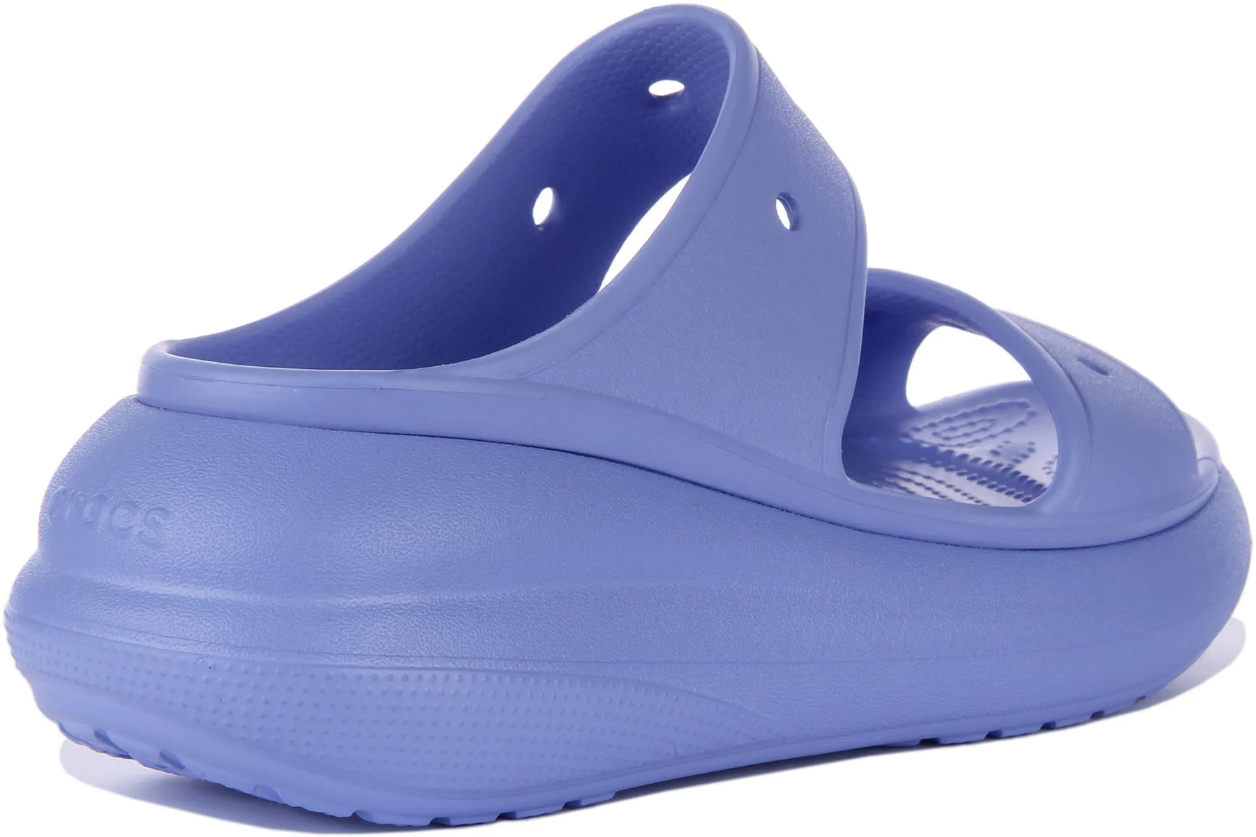 Crocs Classic Crush Platform In Blue