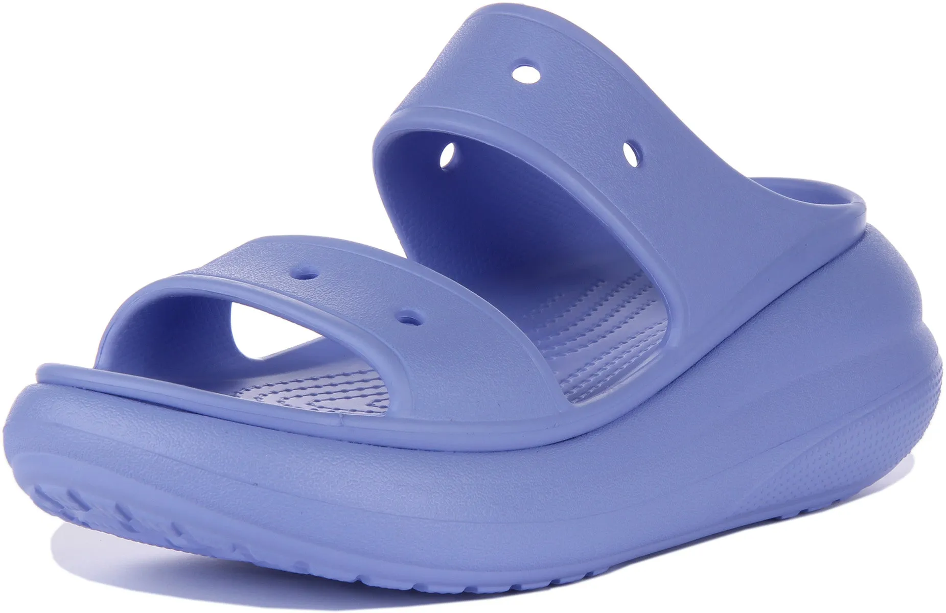 Crocs Classic Crush Platform In Blue