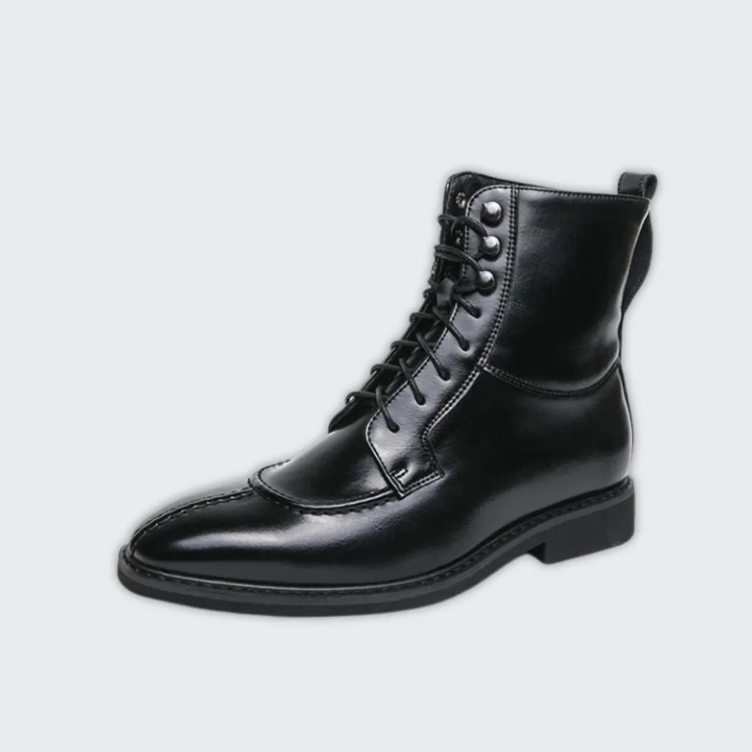 Elegant Premium Leather Dress Boots for Comfort & Style