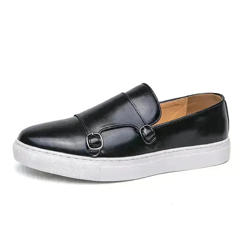 Fashion Loafers Men's Casual Slip-on Flats Shoes Formal Business Office Meeting Shoe for Men