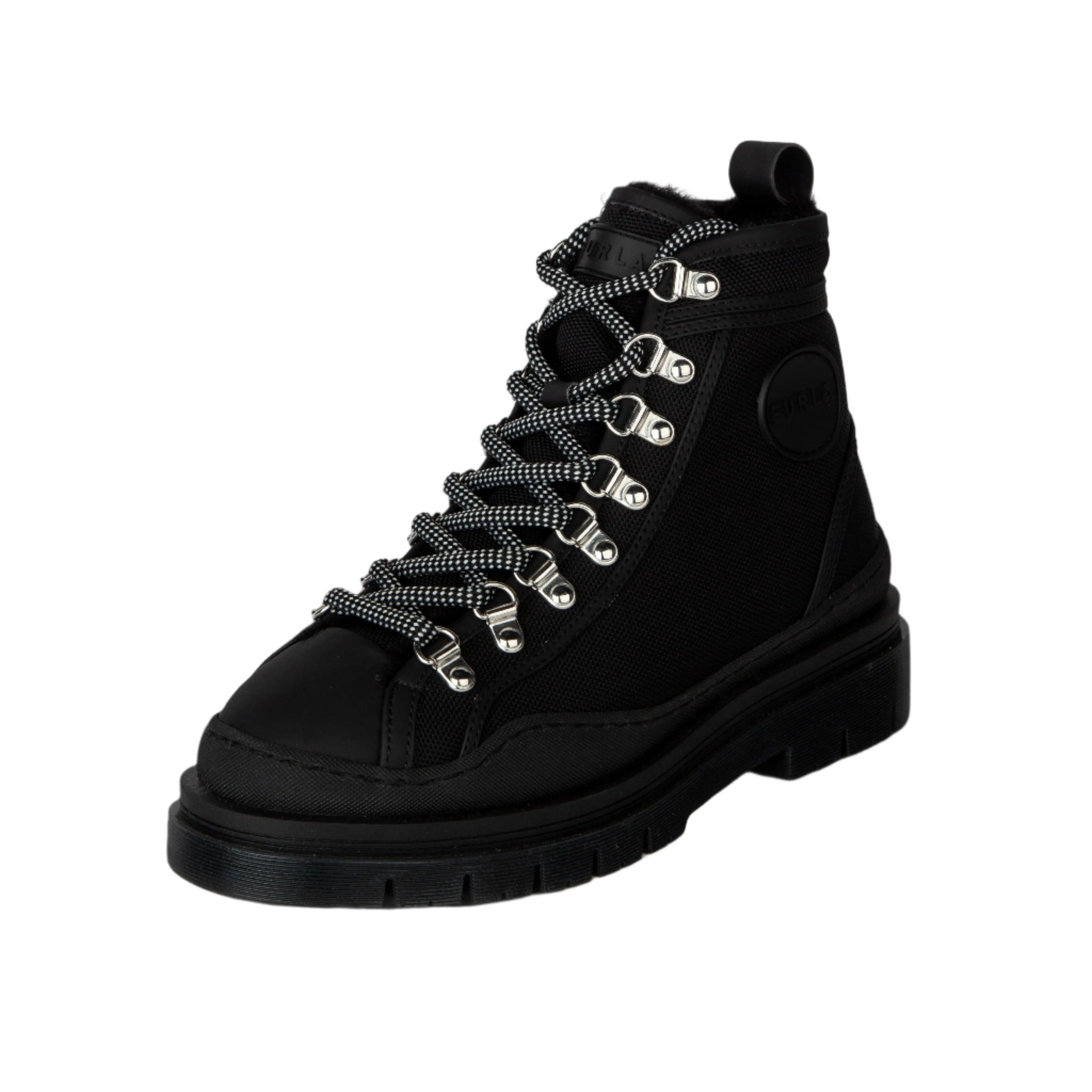 Furla Women's Hyke High-Top Lace - Nero