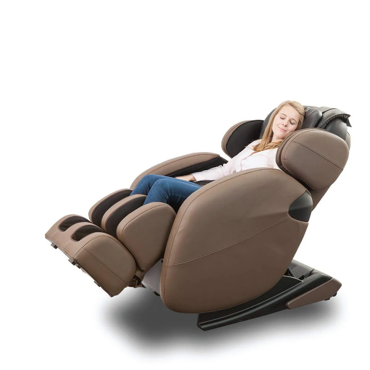 Gero Gravity Full-Body Kahuna Massage Chair (Brown)