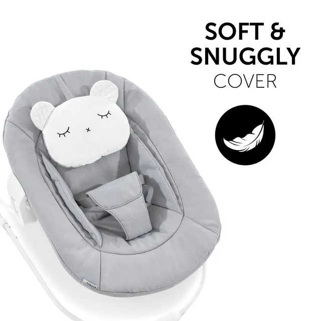 Hauck Alpha Bouncer 2 in 1 - Pastel Bear - Light Grey