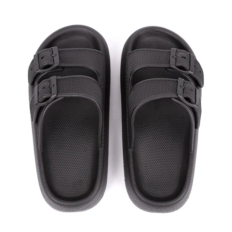 home slippers 2021 new design platform fashion slides sandal comfortable soft platform flip flops slippers for women