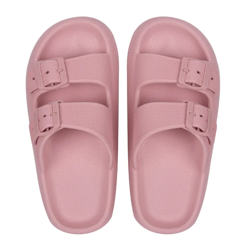 home slippers 2021 new design platform fashion slides sandal comfortable soft platform flip flops slippers for women