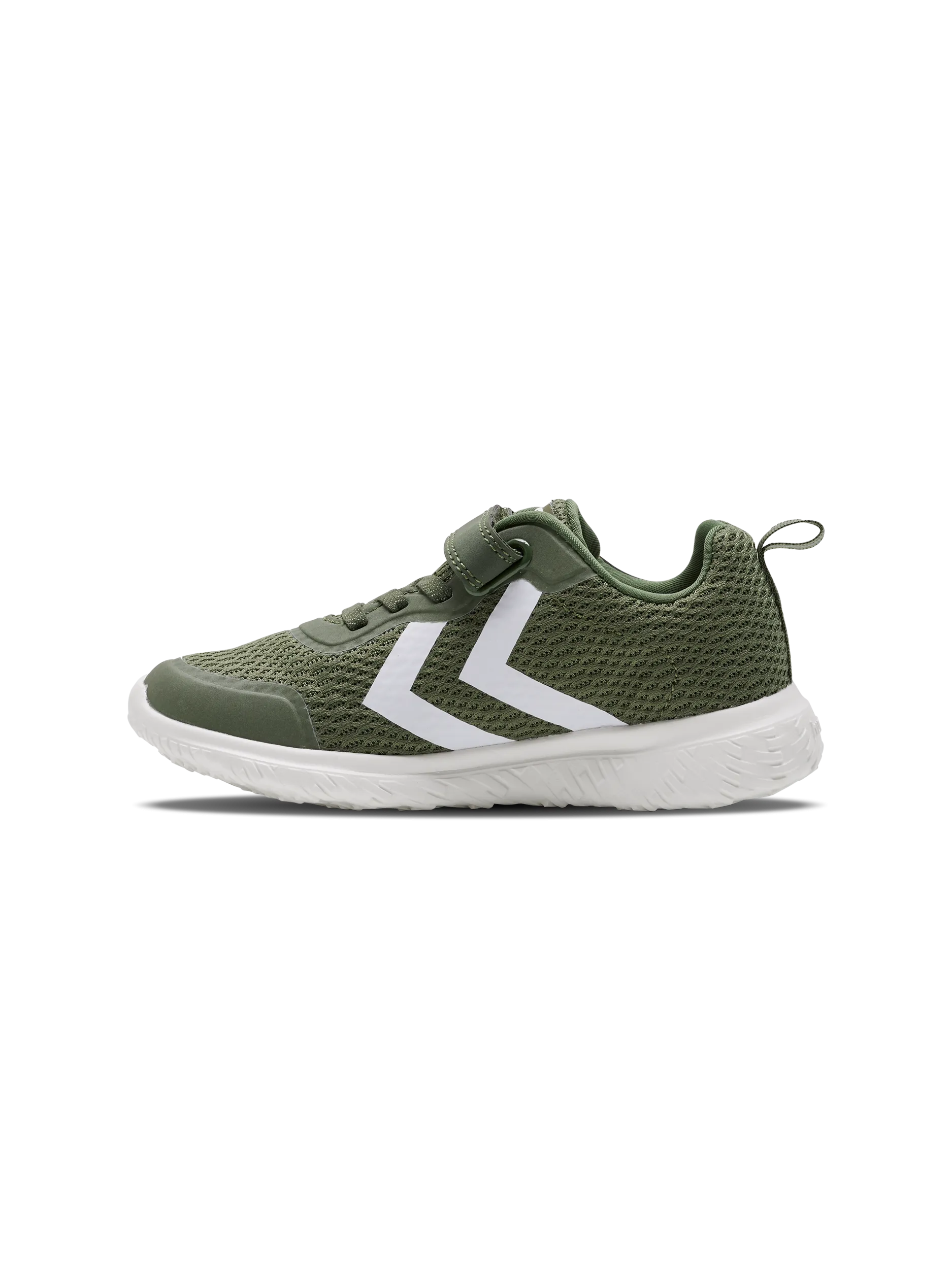 Hummel Actus Tex Boys Olive Green Waterproof Trainer