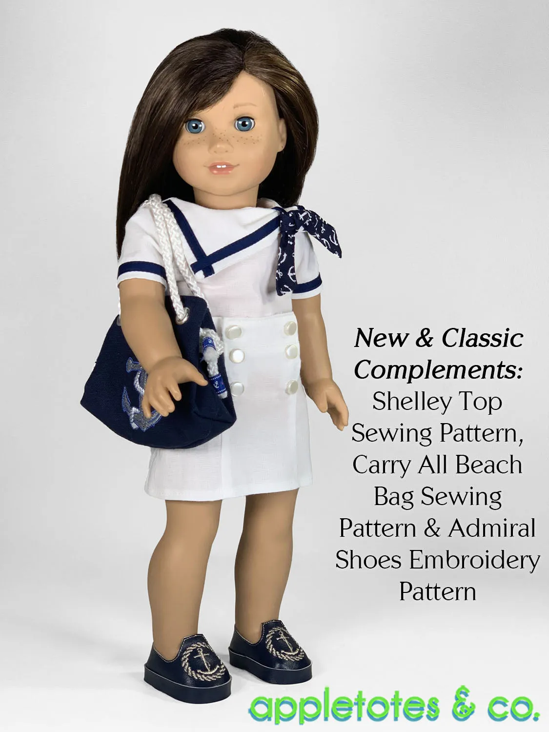 Iris Skirt 18 Inch Doll Sewing Pattern