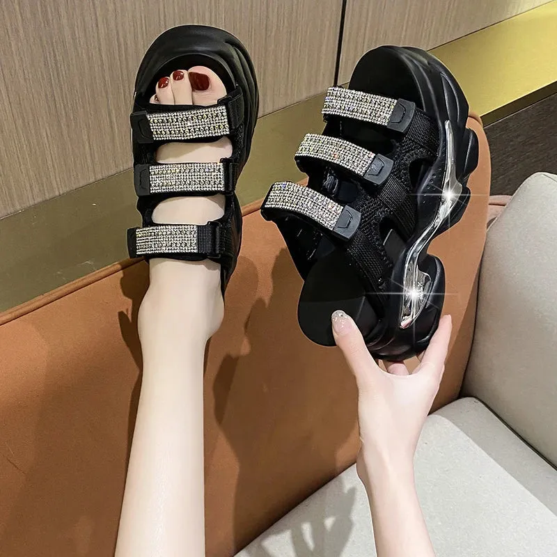 Joskaa 2024 New Chunky Sole Sandals