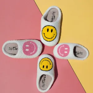 Joyful Soles - Happy Face Slippers