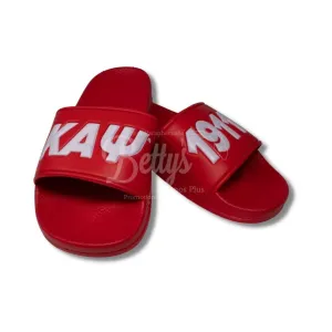 Kappa Alpha Psi ΚΑΨ Sandals with Drawstring Travel Bag