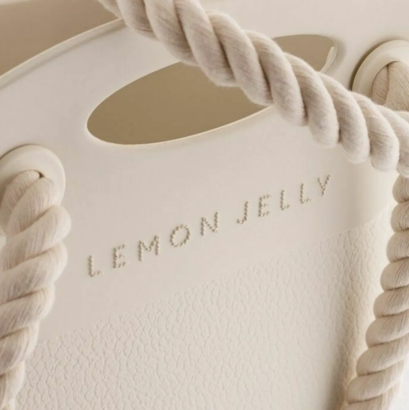 Lemon Jelly - Splashy Bag White