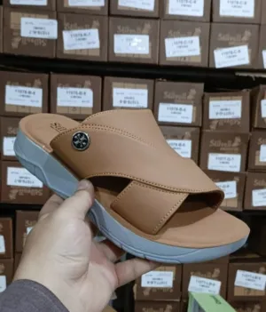 Light Brown | medicated soft imported slippers