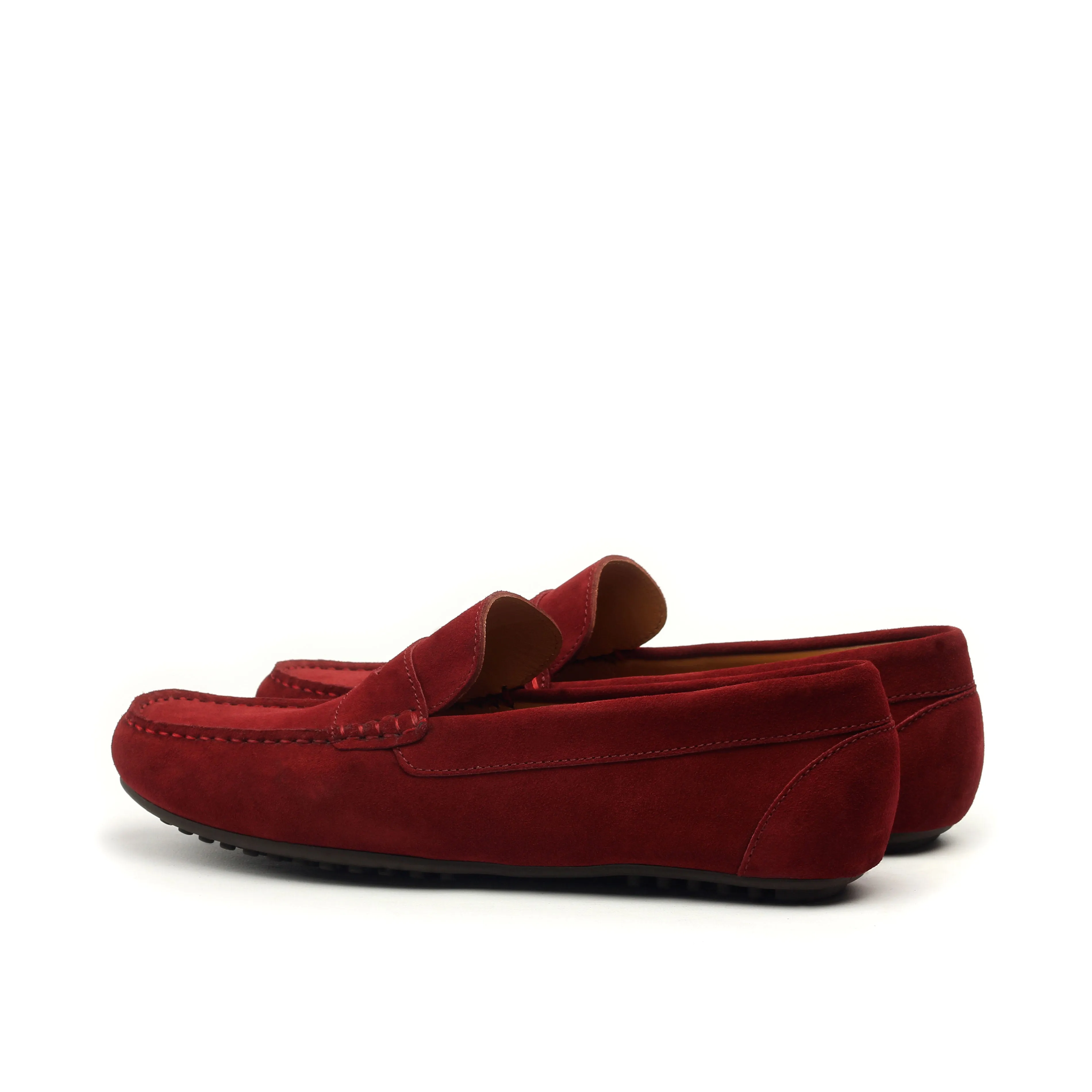 Mask Moccasin • Red Suede