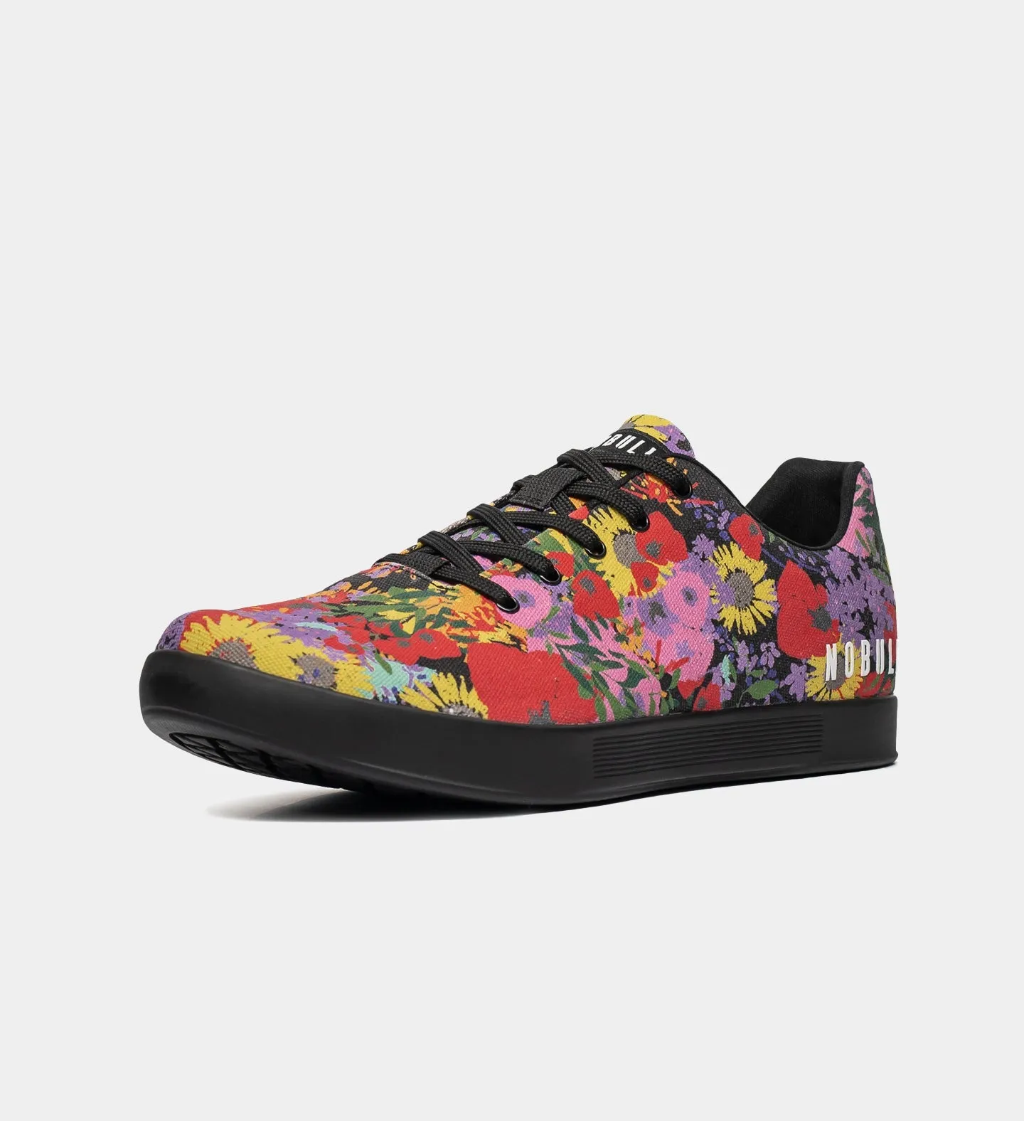 Men's Floral Canvas Trainer