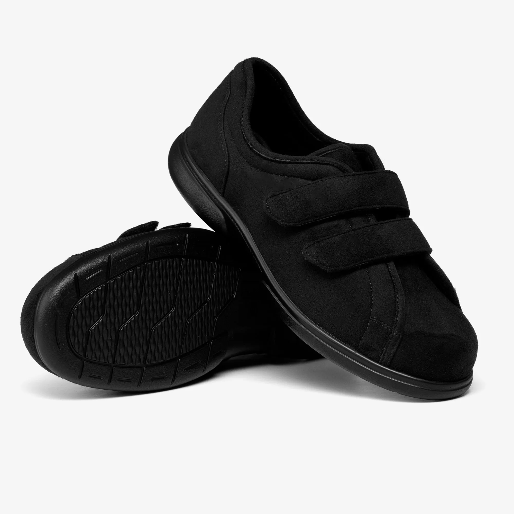 Mens Wide Fit Tredd Well Stanley Velcro Slippers