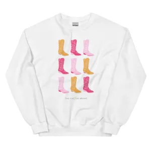 Neon Boots Unisex Sweatshirt