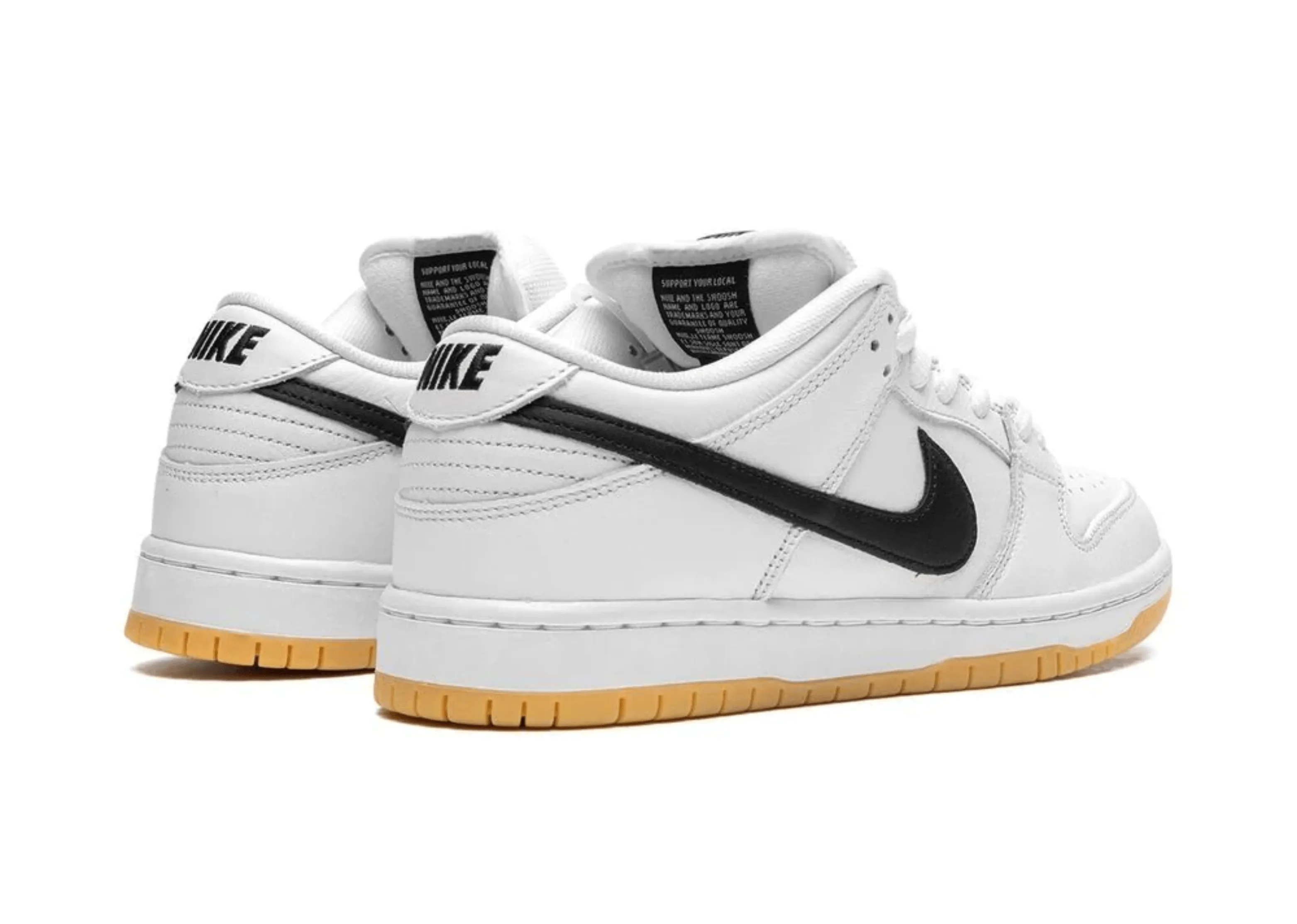 Nike Dunk Sb Low White Gum