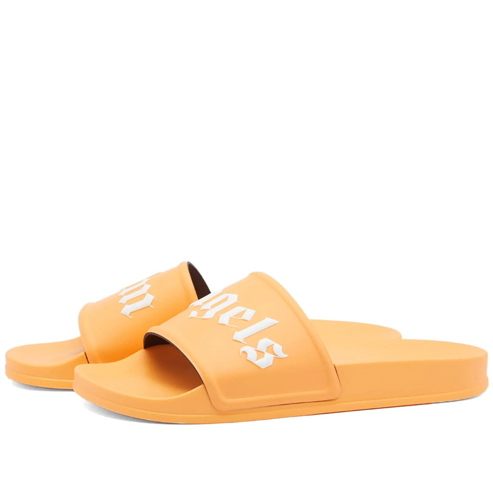 Palm Angels Orange Logo Sliders