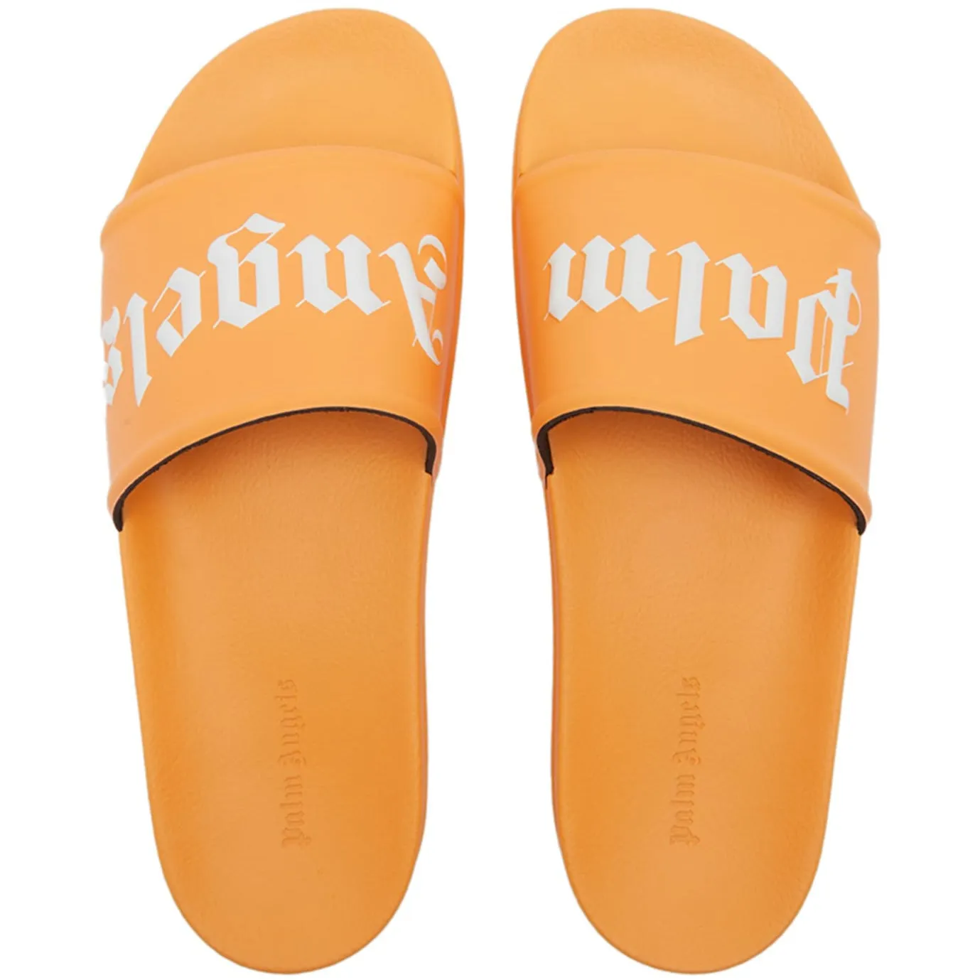 Palm Angels Orange Logo Sliders