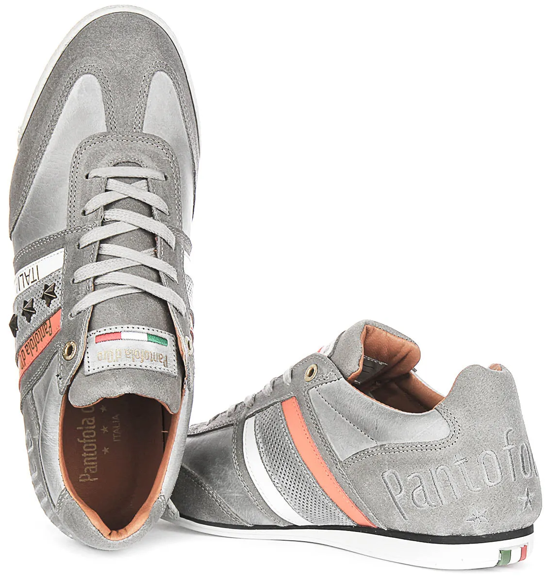 Pantofola D'Oro Imola L Stars In Grey For Men