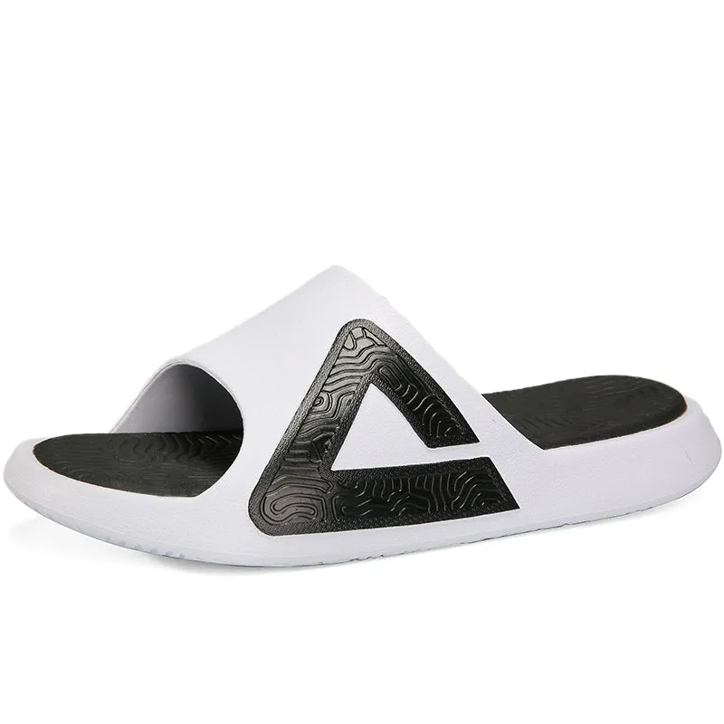 PEAK Unisex Slipper Taichi Slides 1.0 - White/Black