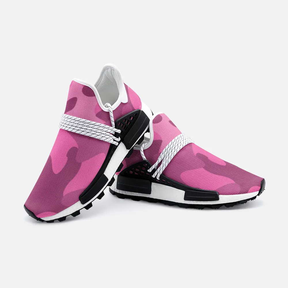 Pink Puzzle Camouflage Unisex Lightweight Sneaker S-1 Boost