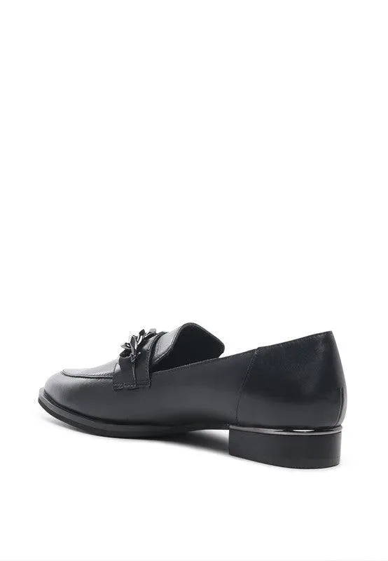 Pola Leather Horsebit Loafers