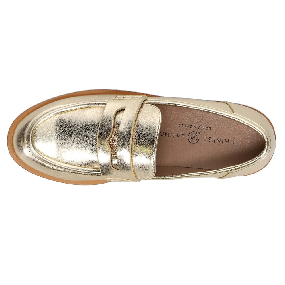 Porter Metallic Loafers