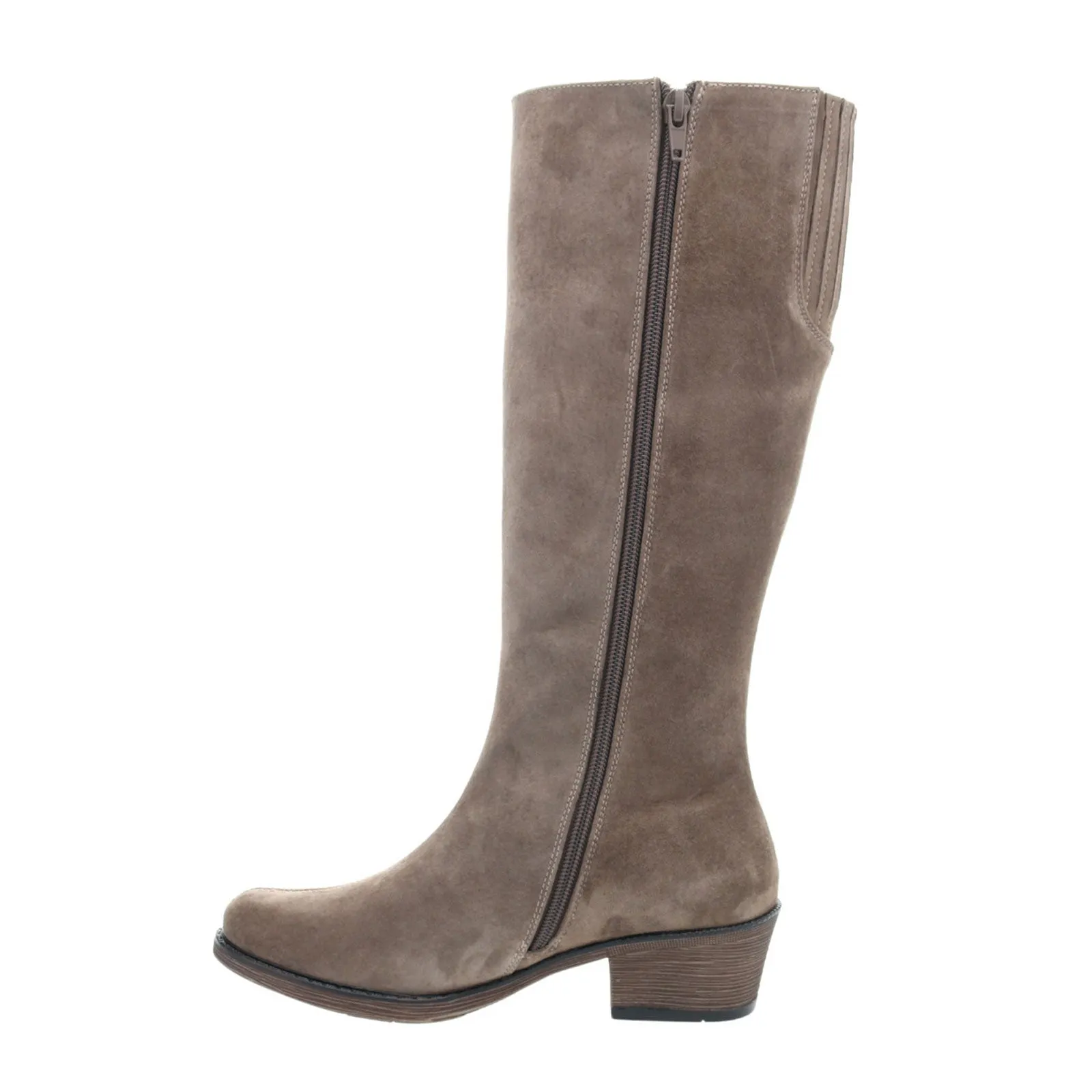 Propet Rider Tall Boot (Women) - Smoked Taupe